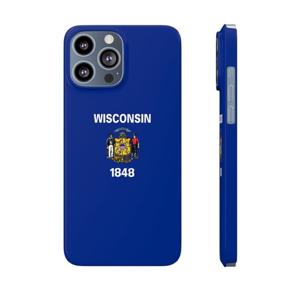 Wisconsin State Flag Phone Case - Picture 2 of 2